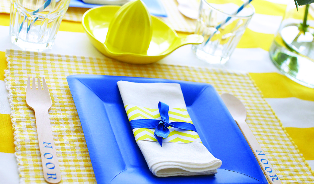 Столовые приборы на день рождения