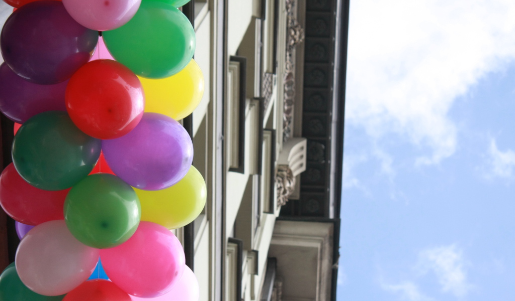 Гирлянда из воздушных шаров