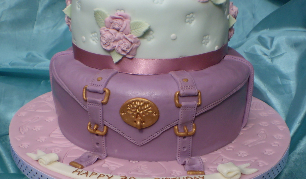 Малберри сумка торт на день рождения