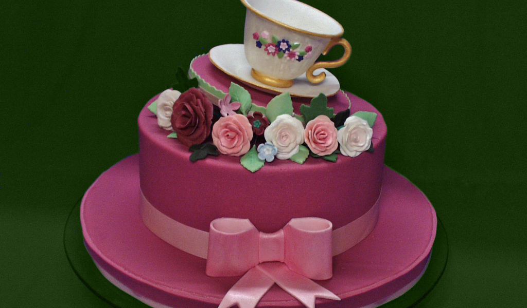  Торт ко дню рождения