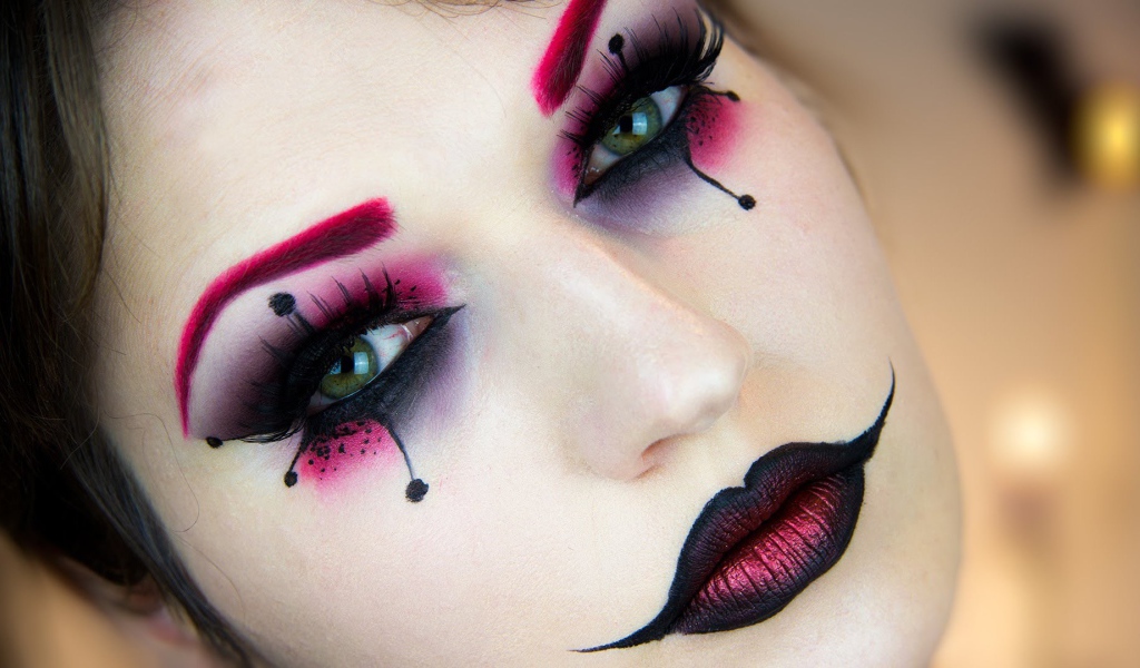 Красивый макияж на Хэллоуин