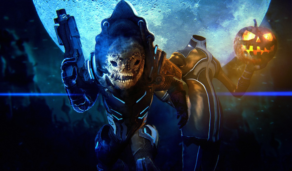 Хэллоуин нападения инопланетян