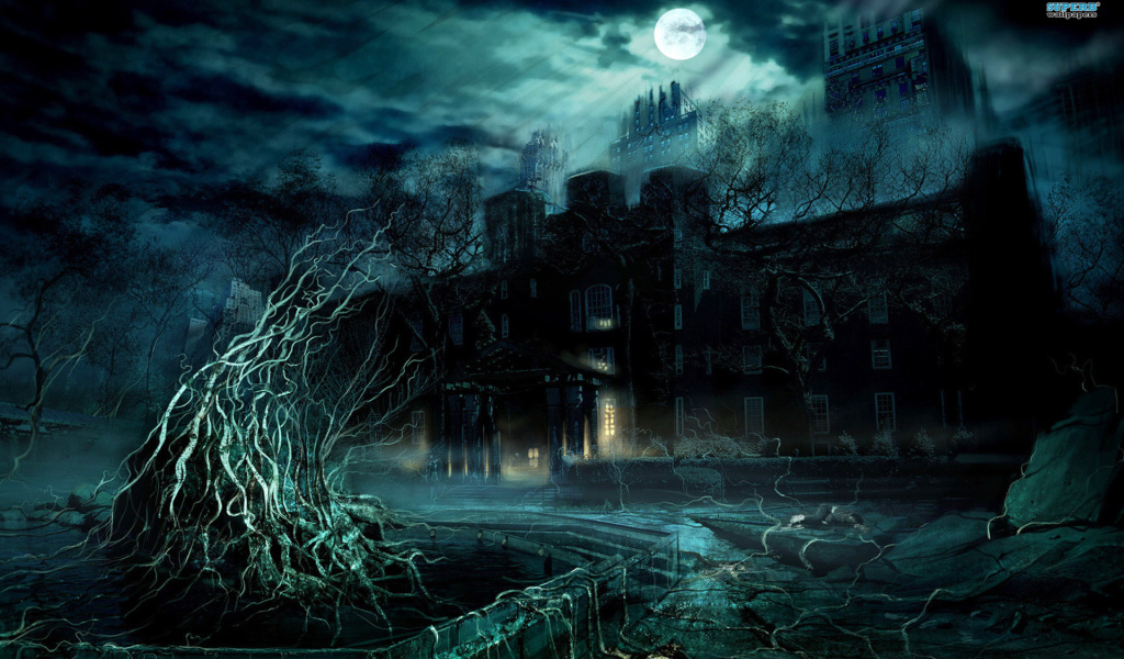 Хэллоуин Особняк с привидениями