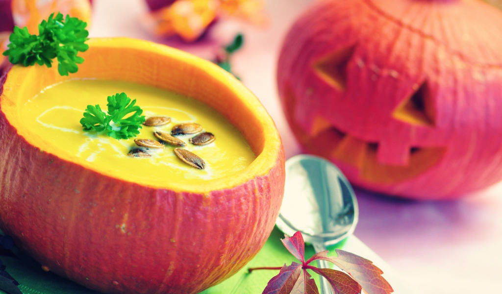 Хэллоуин суп