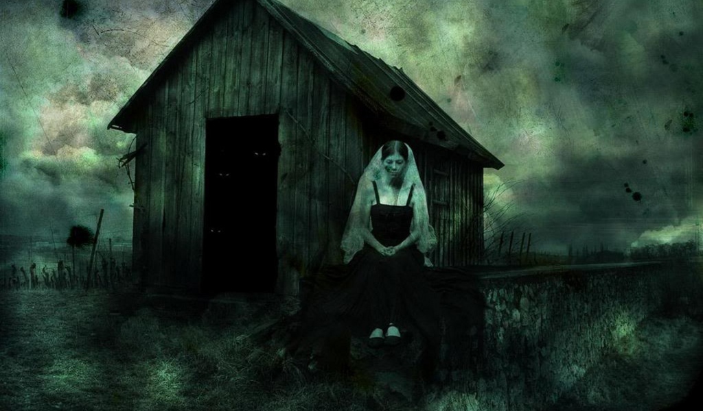 Хэллоуин призрак мертвой невесты