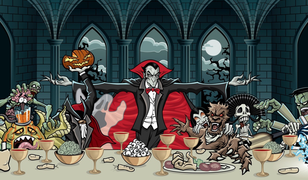 Хэллоуин Праздник Дракулы