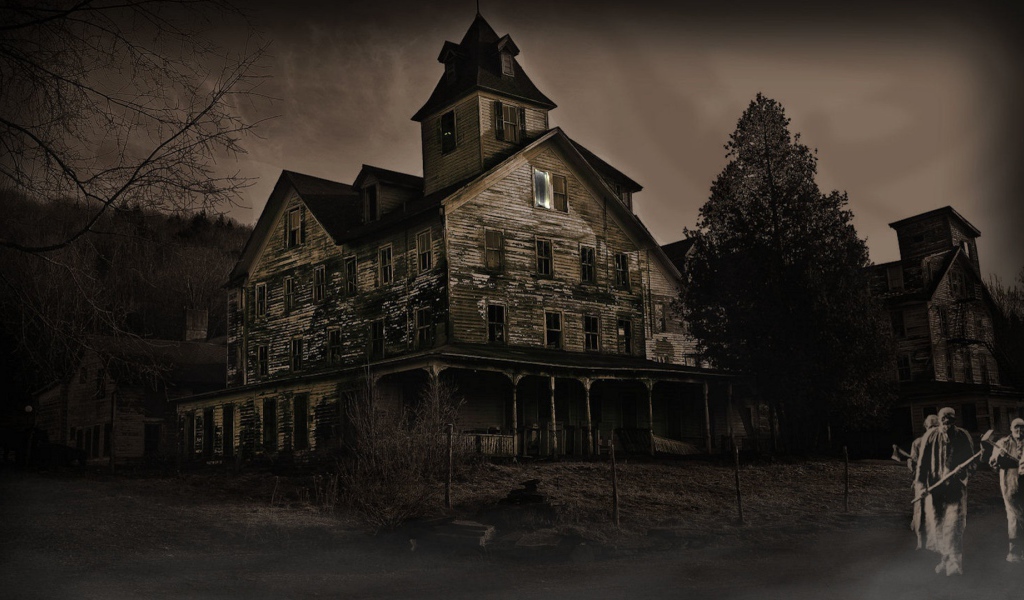 Хэллоуин Дом Зомби