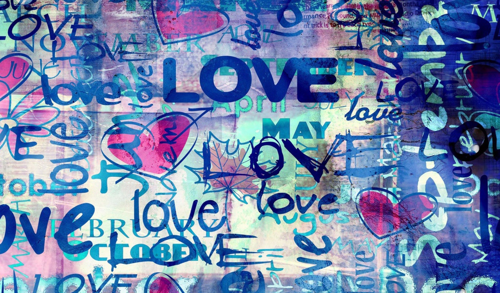 Плакат о любви