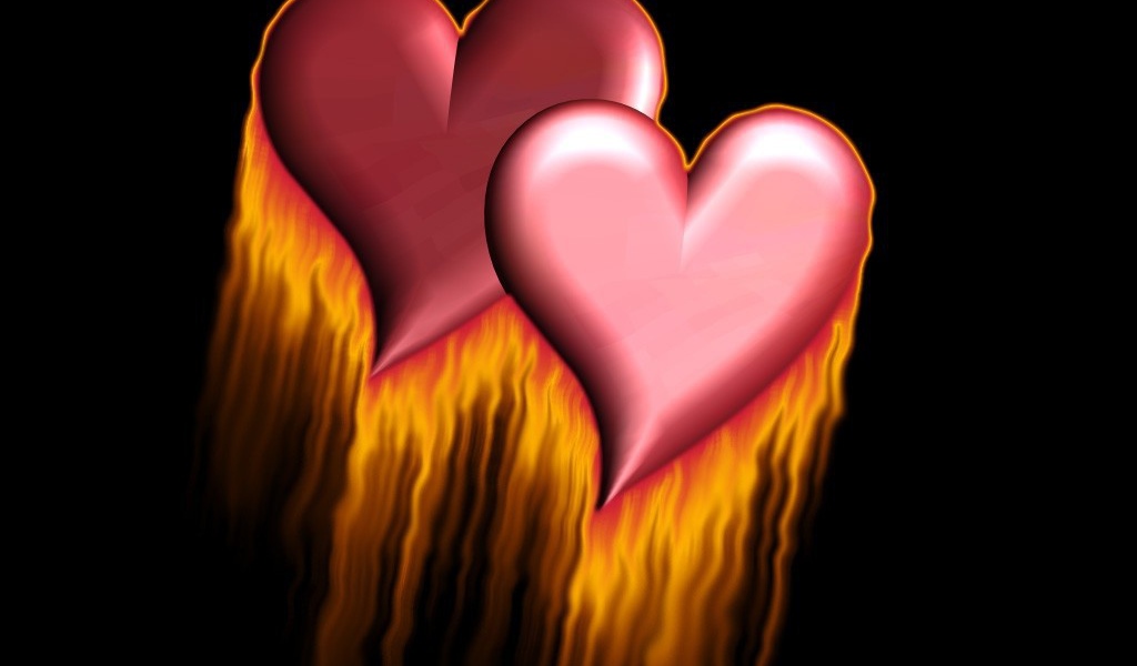 Два пламенных сердца