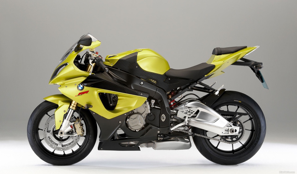 Желтый Мотоцикл BMW