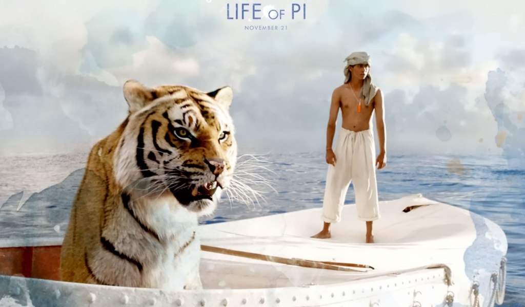 Жизнь Пи (Life Of Pi), мальчик и тигр