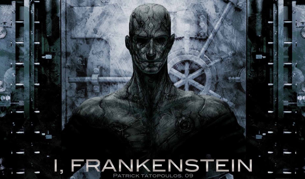 Я, Франкенштейн плакат