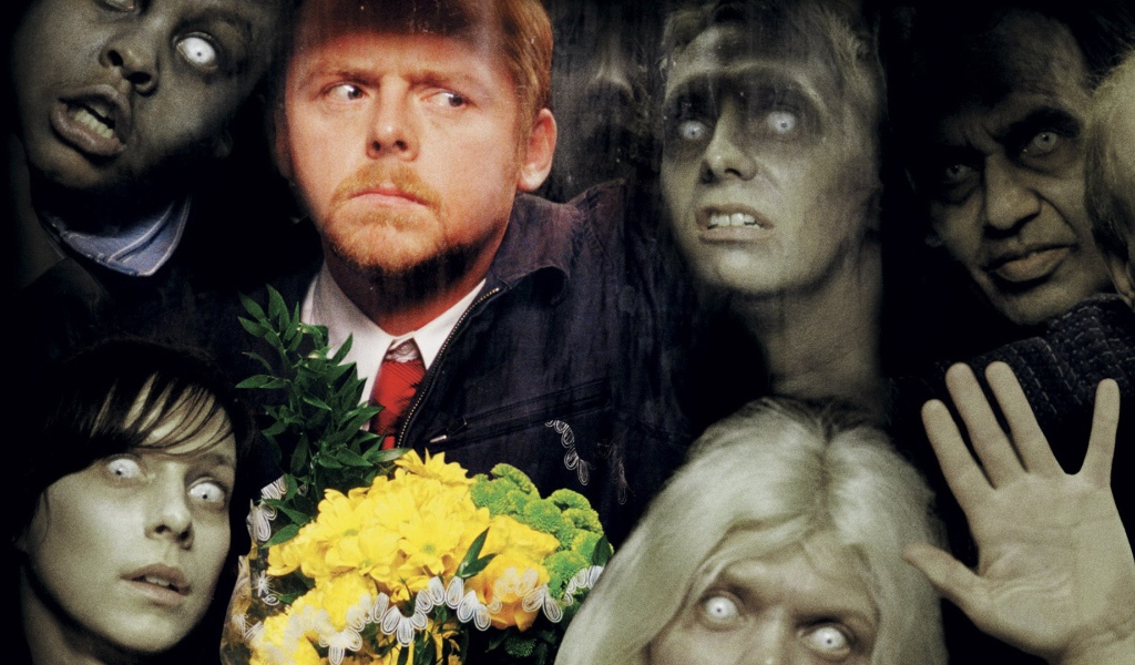 Симон Пег в фильме Мертвецы