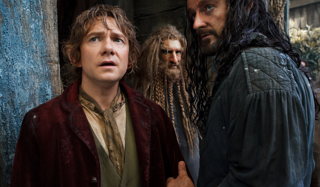 Хоббит: Пустошь Смауга Бильбо и Торин