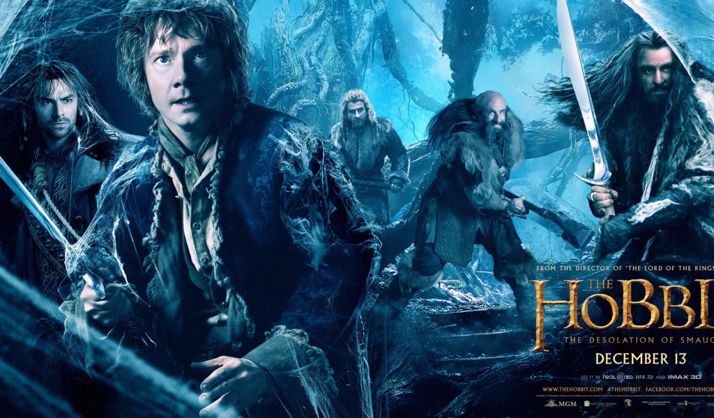 Хоббит: Пустошь Смауга постер