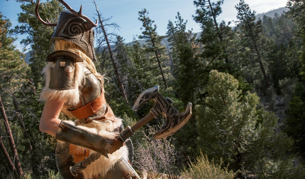 Охотник с топором