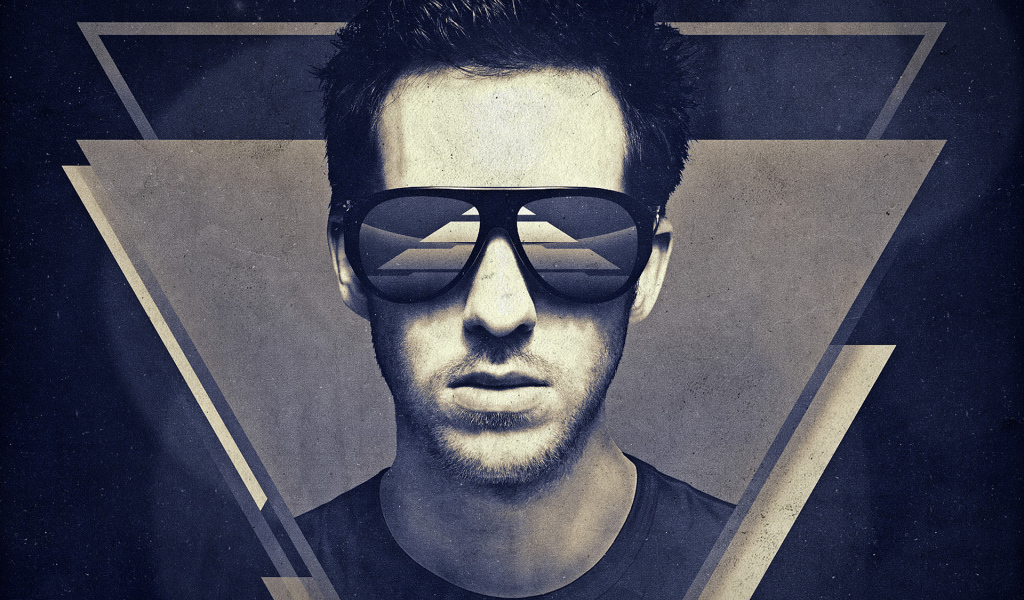 Calvin Harris в очках