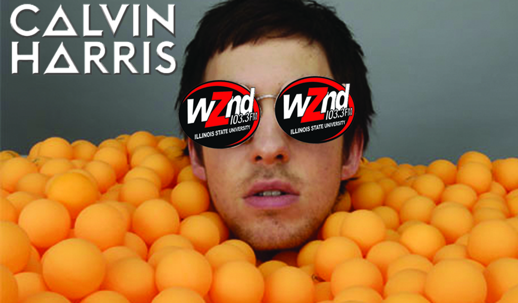 Calvin Harris среди апельсин