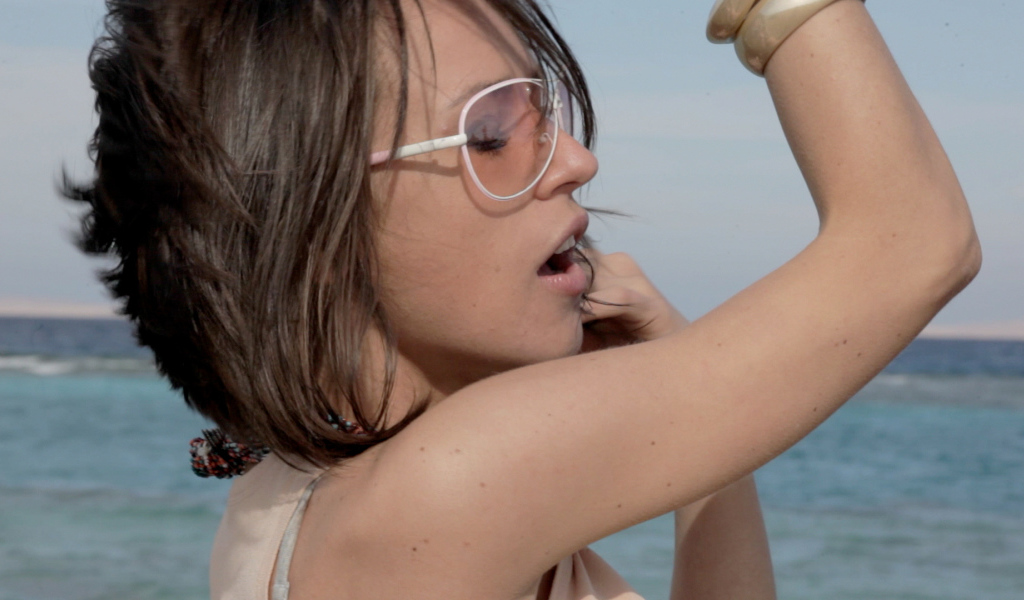 Iowa на фоне солнца