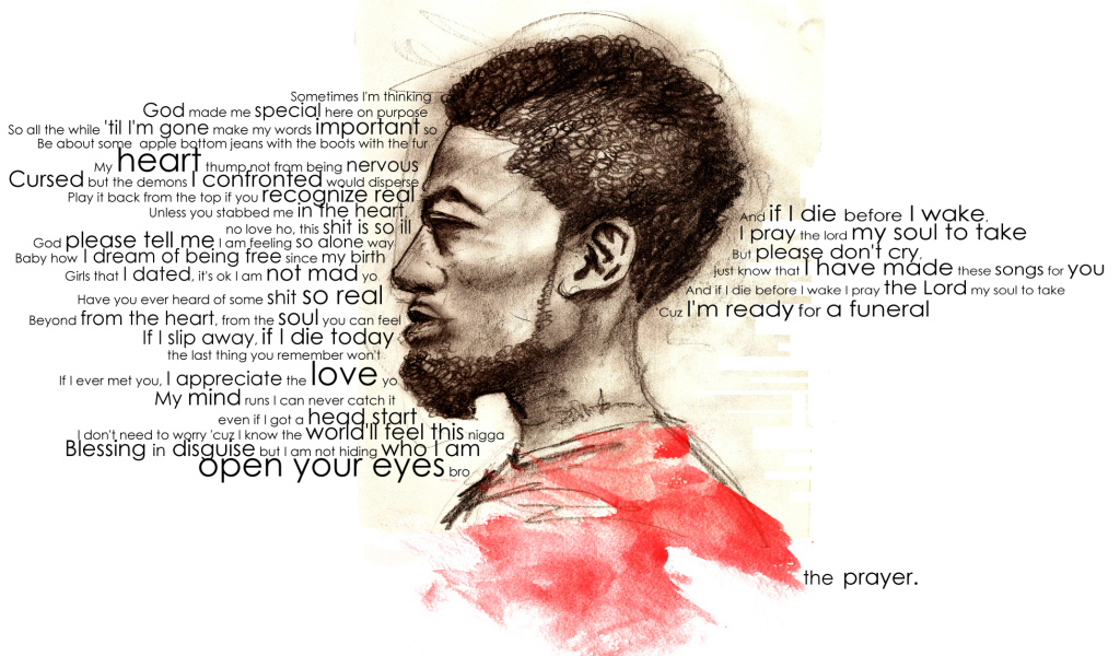 Kid Cudi рисунок