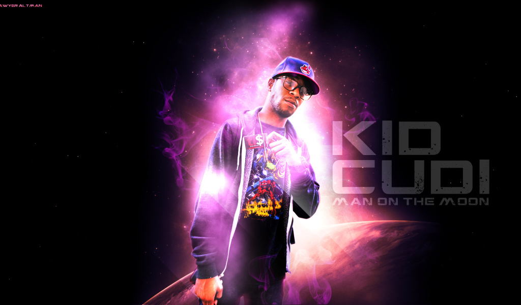 Kid Cudi в ярком свете