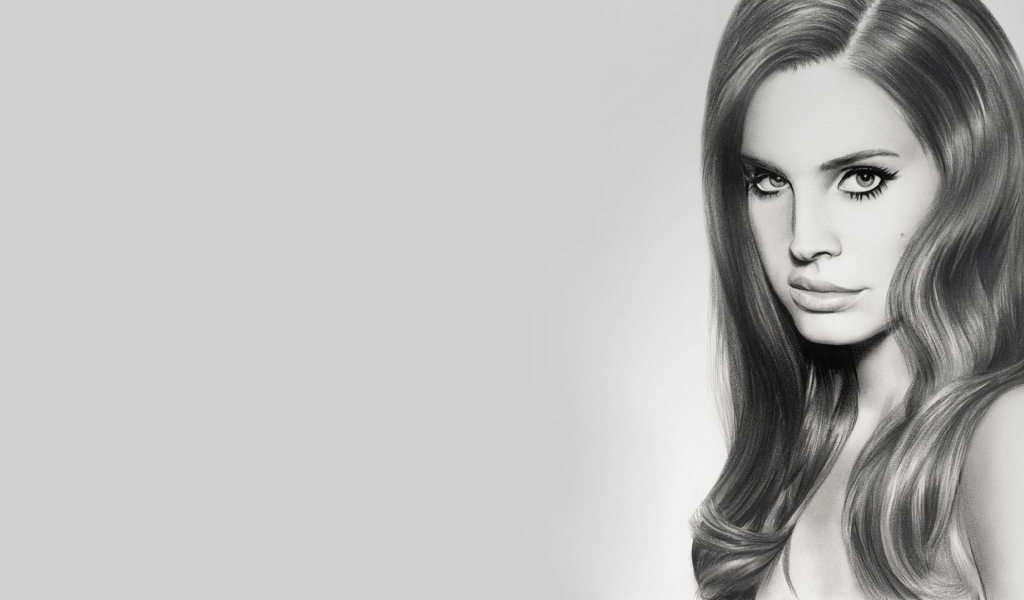 Lana Del Rey интригующий взгляд