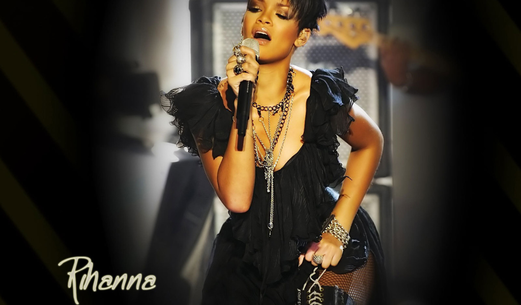 Rihanna на концерте