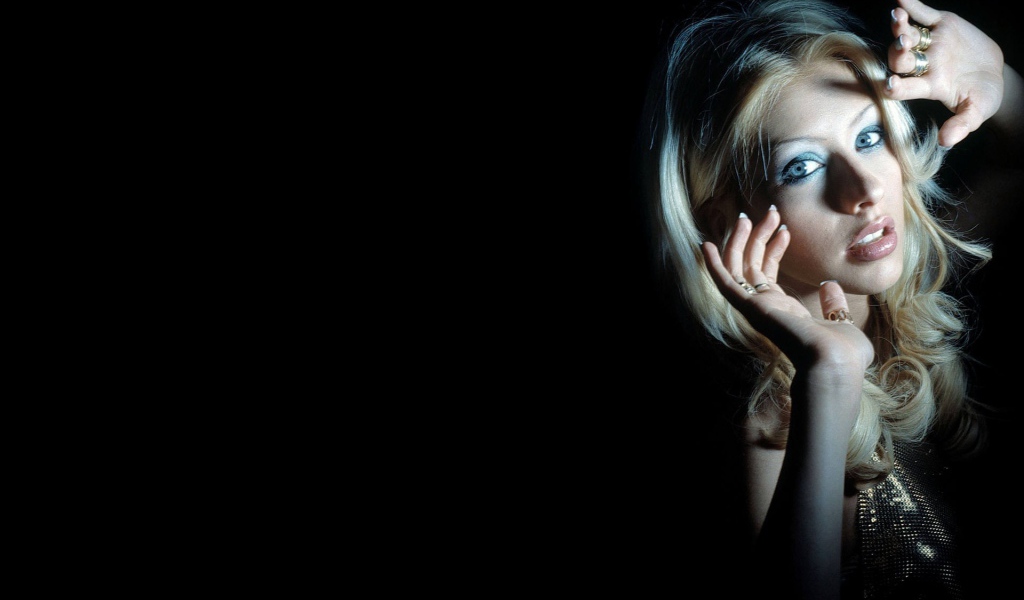 Певица Кристина Агилера