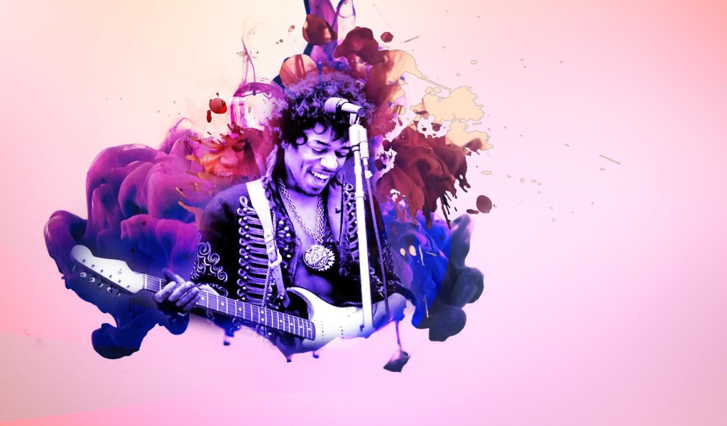 Певец Джимми Хендрикс