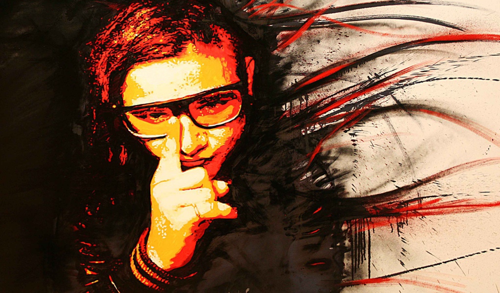 Skrillex портрет