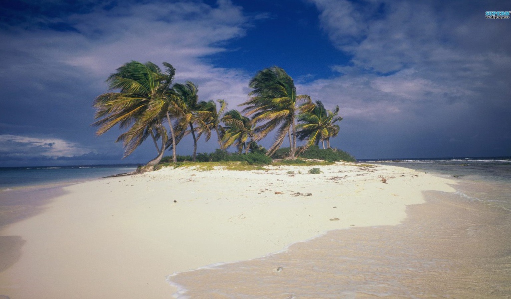 Шторм на пляже