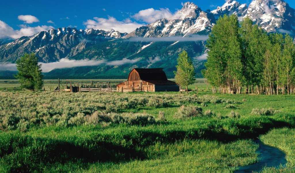 Усадьба в горной долине