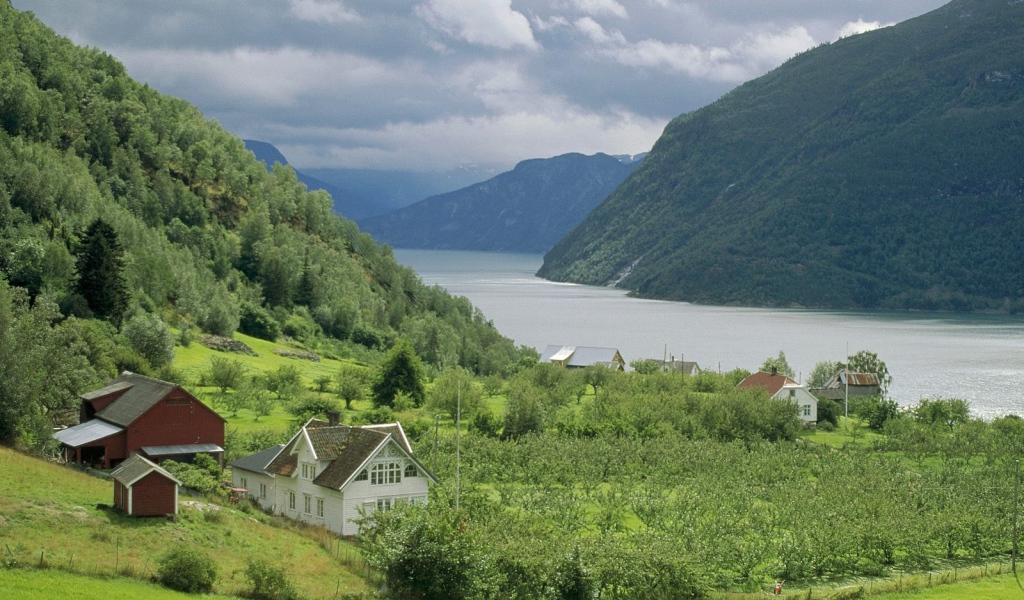 Пейзаж Норвегии