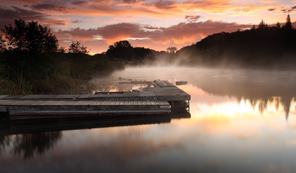 Туман у причала