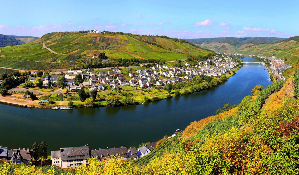 Город у реки