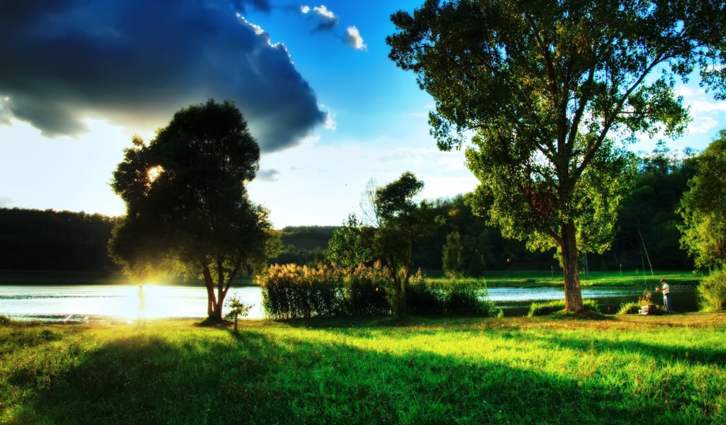 Рыбалка на восходе