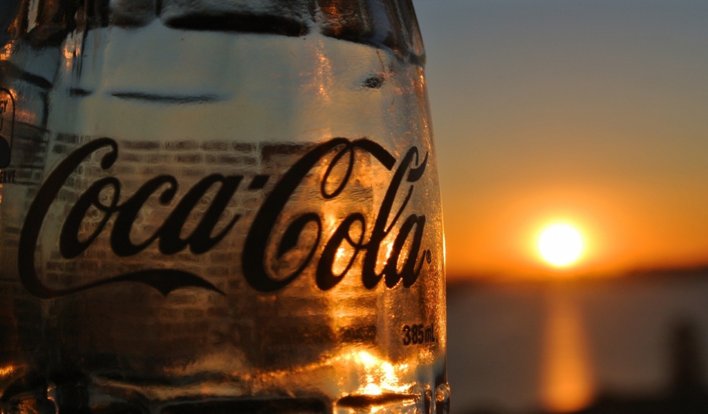 Закат с Кока- колой