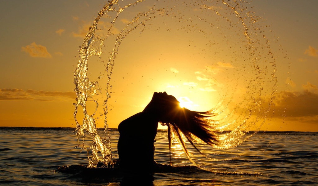 Брызги от волос