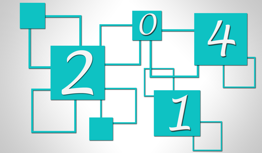 2014, белый фон