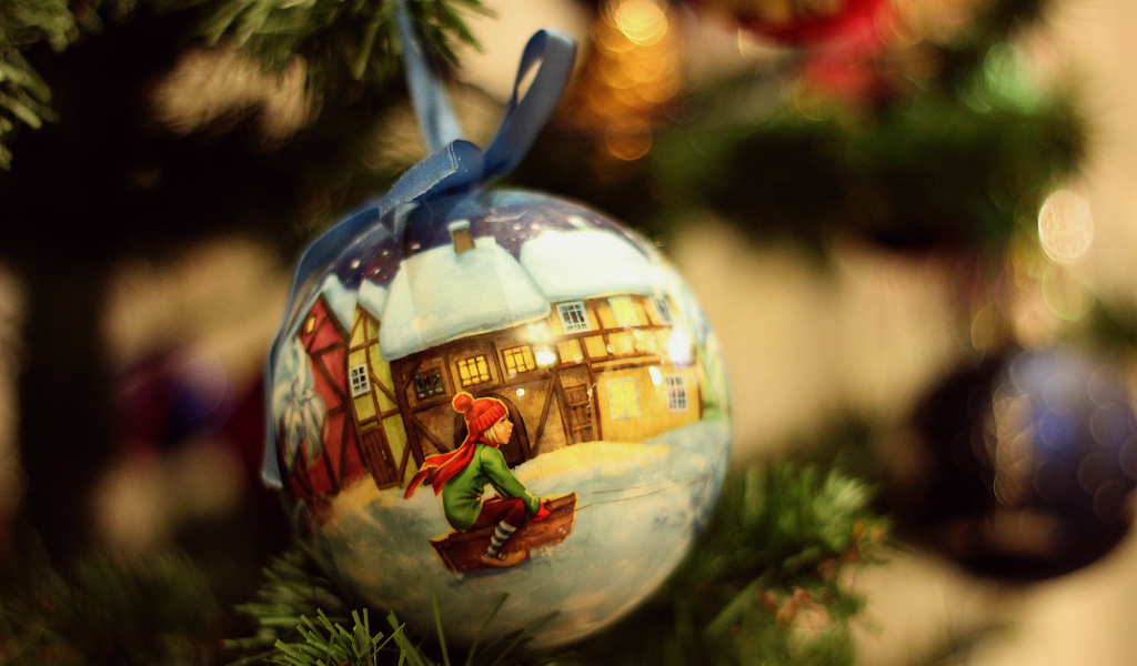 Aриель елочные игрушки