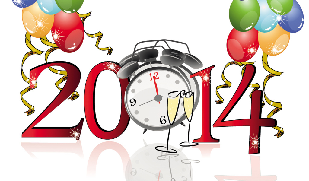 Праздничная картинка, Новый Год 2014