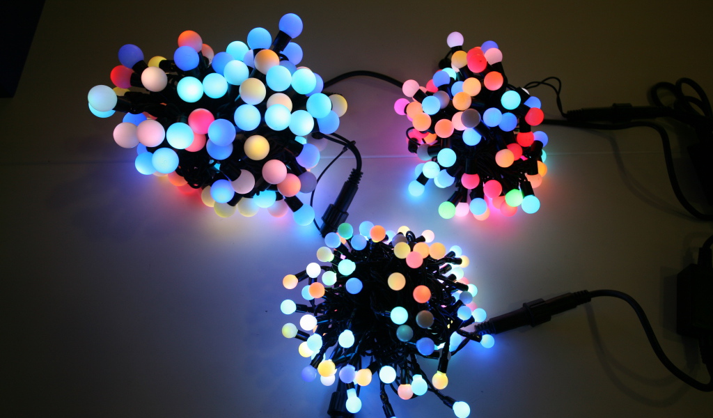 Новогодние гирлянды светодиодные
