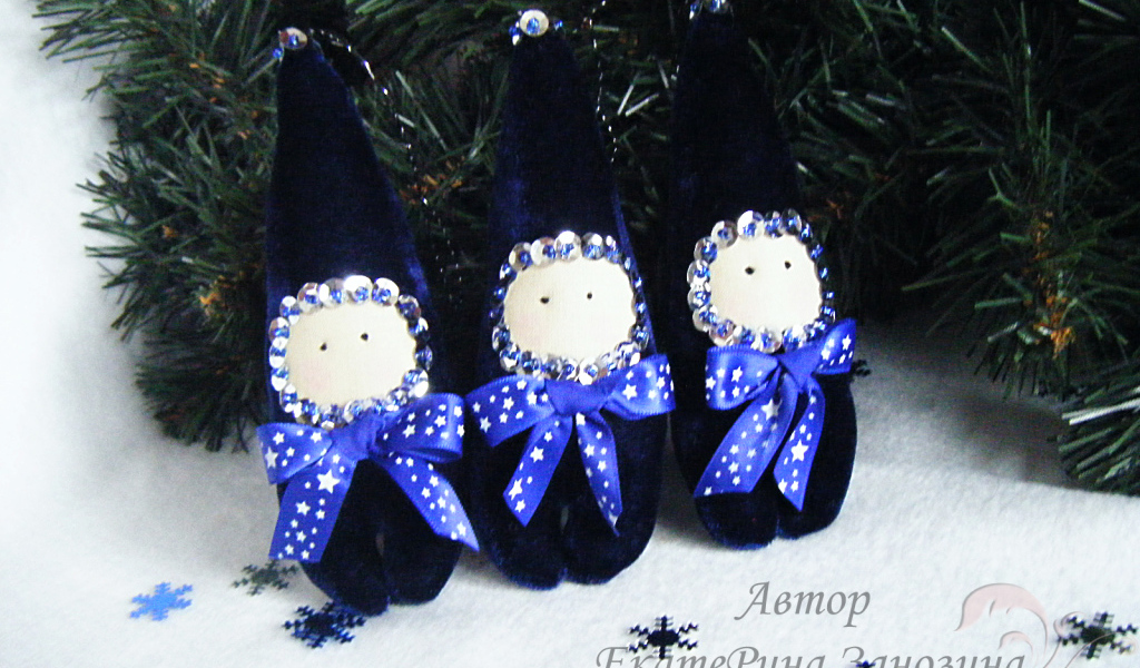 Елочные игрушки балерины