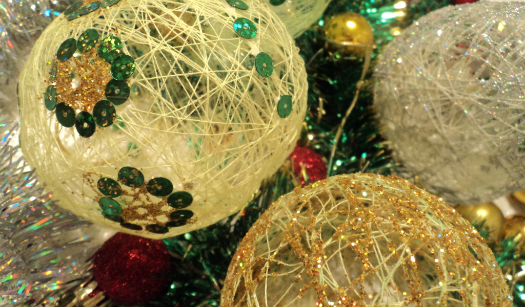 Елочные игрушки своими руками