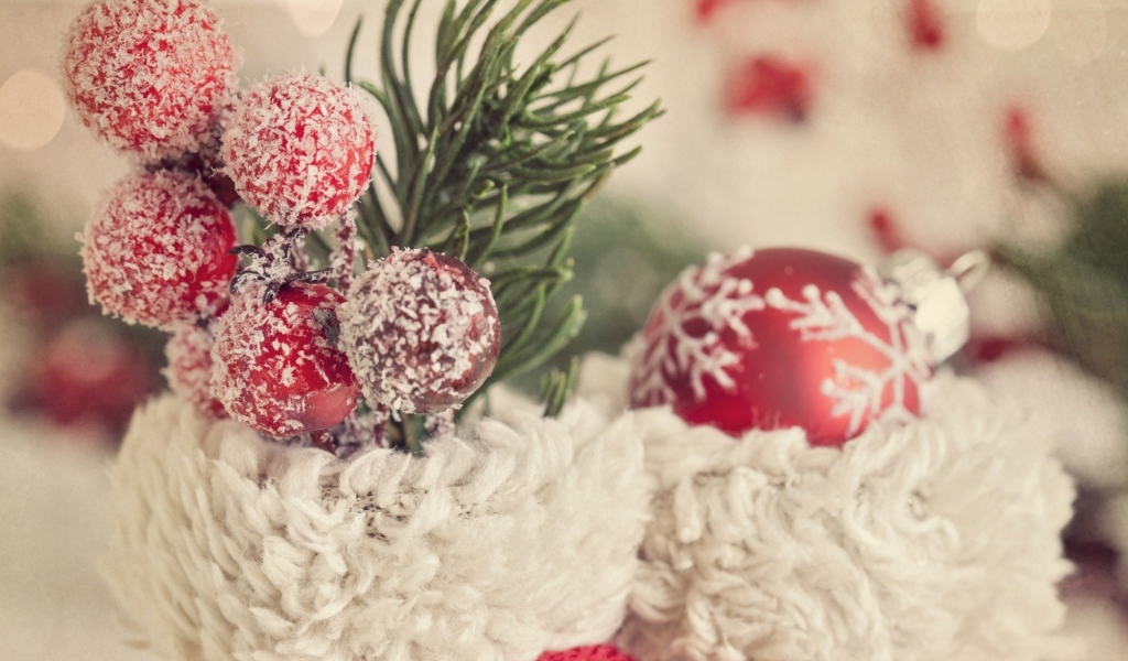 Елочные игрушки из еды