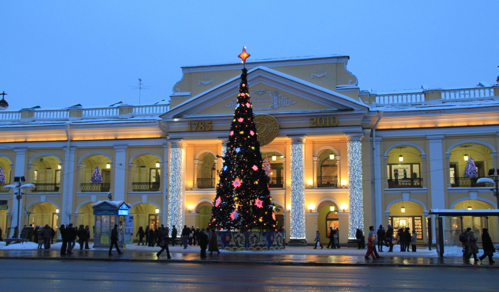 Новогодняя елка 2014 в Санкт-Петербурге