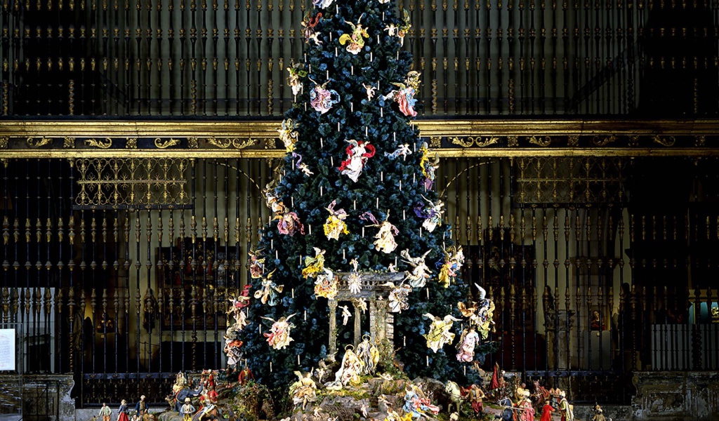 Новогодняя елка в музее пушкина