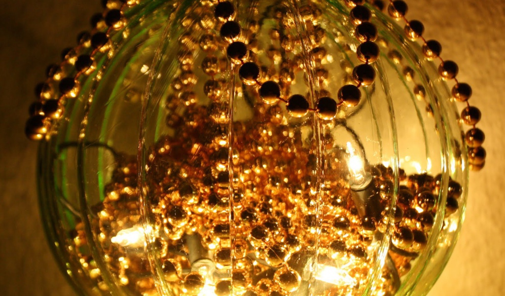 Поделки из гирлянды