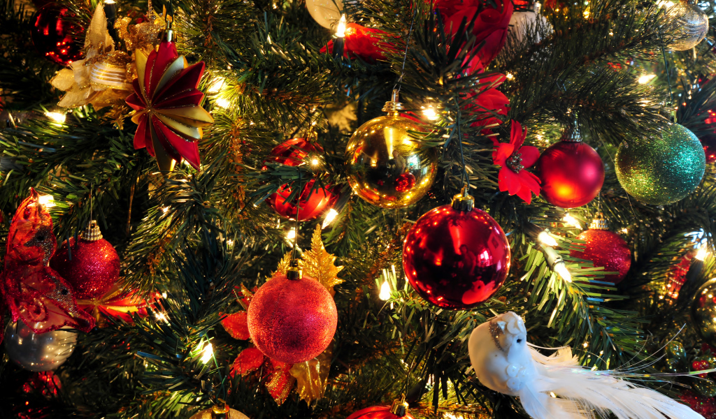 Украшение новогодней елки в год Лошади