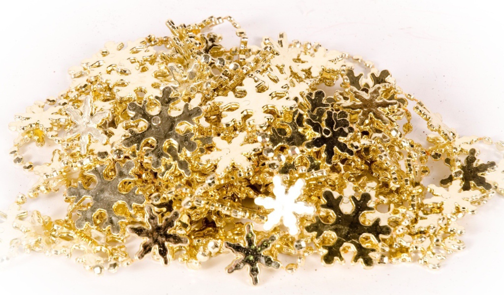 Гирлянда золотая